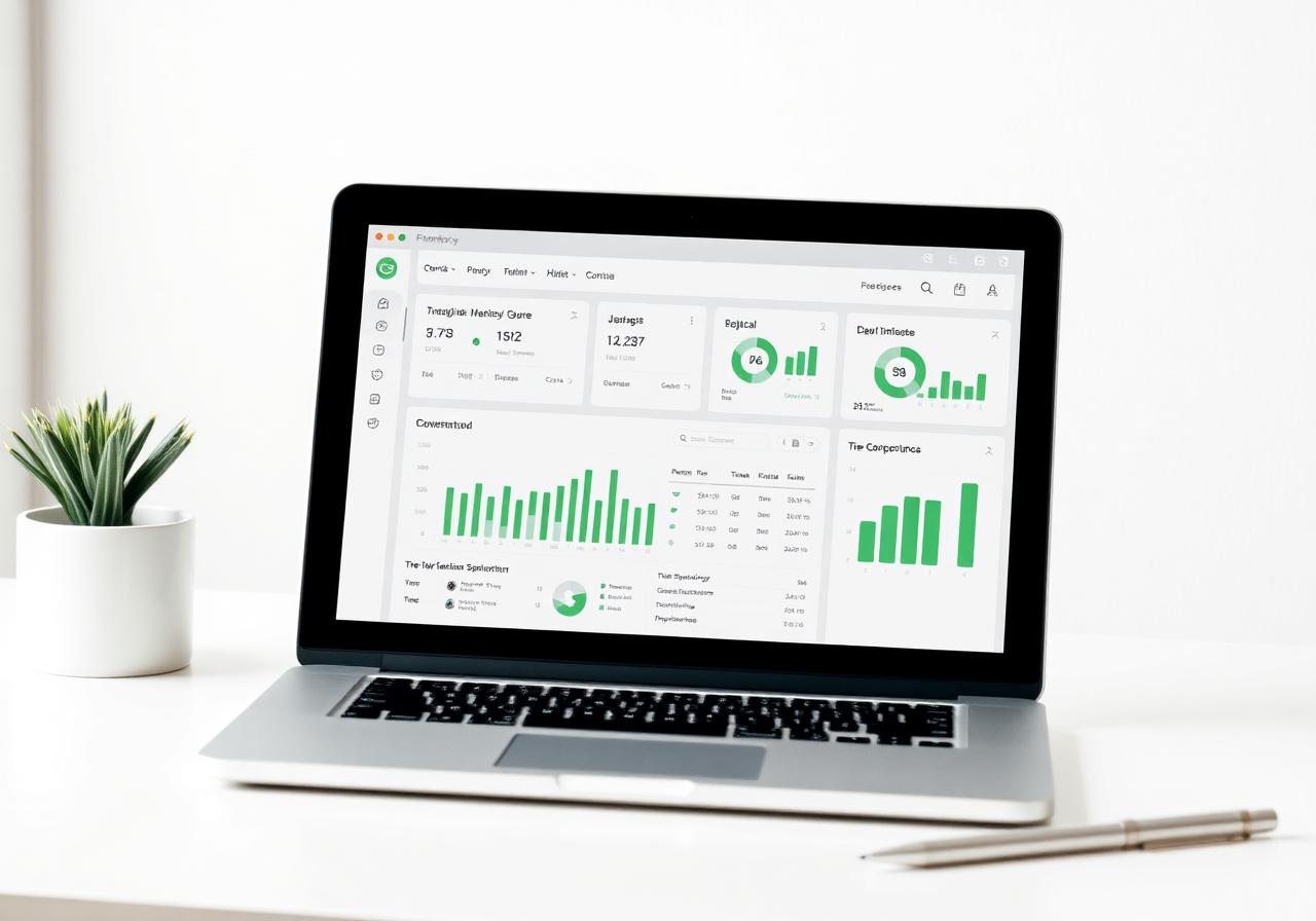 CRM dashboard InfraPay